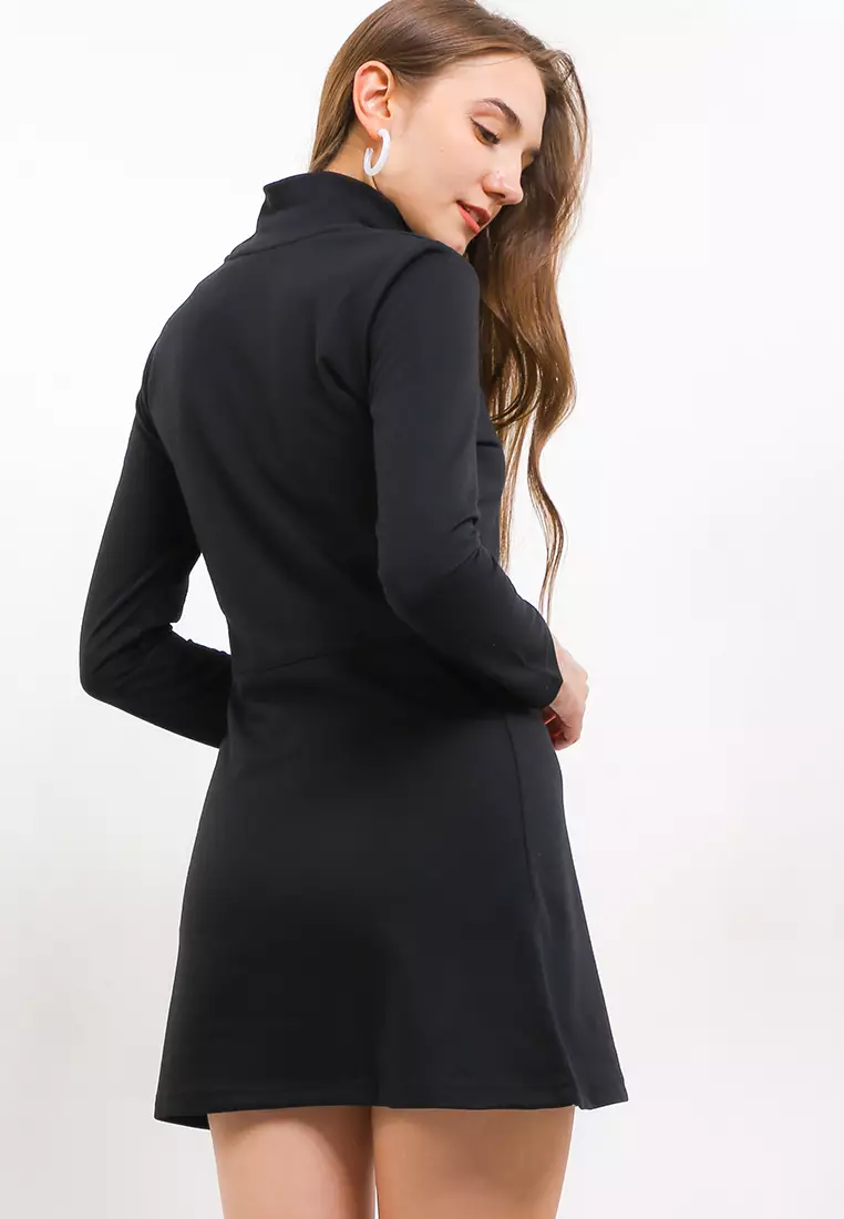 Lulu Turtleneck  Mini Dress