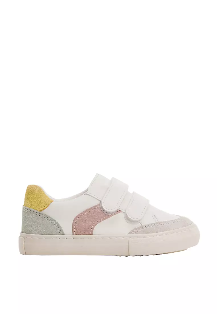 Discount on Mango Baby  shoes - SKU: Two-Tone Velcro Trainers