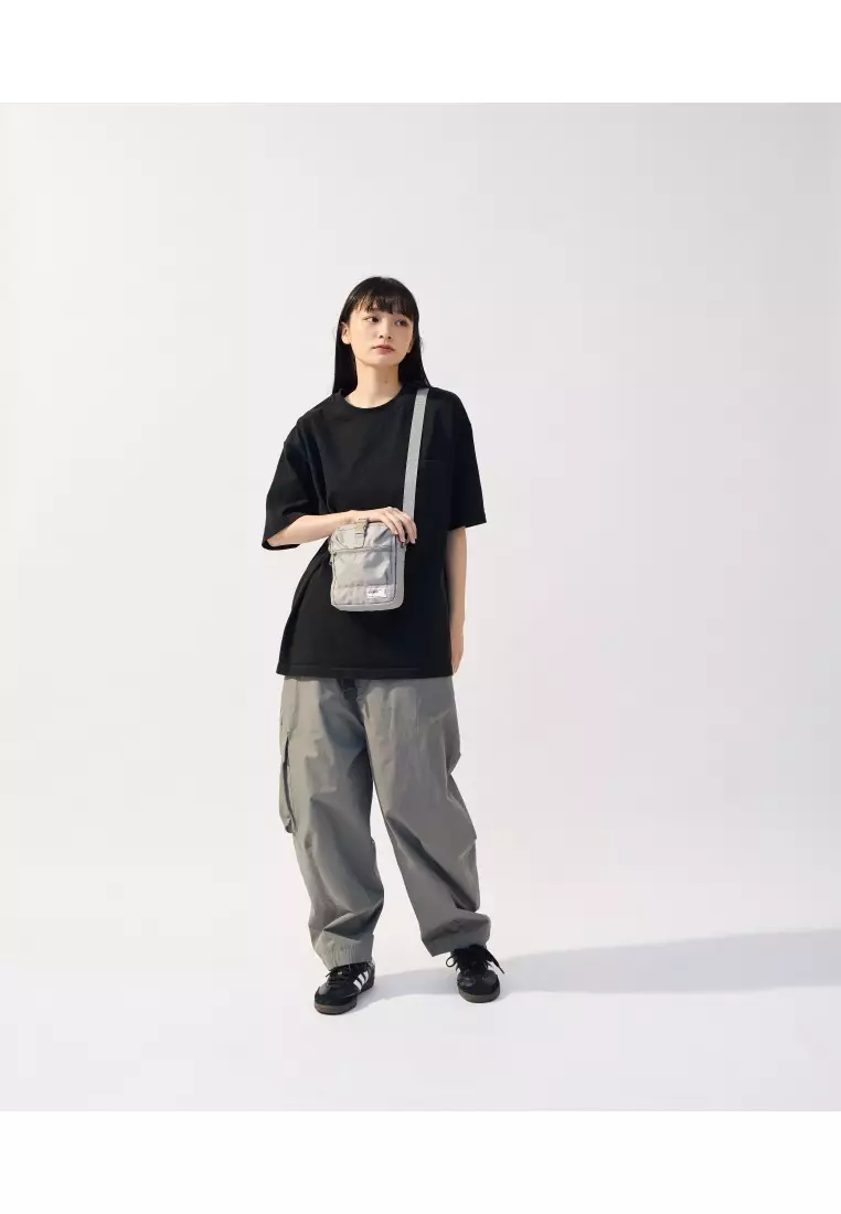 Plain-me 單色經典旅行小包-灰色