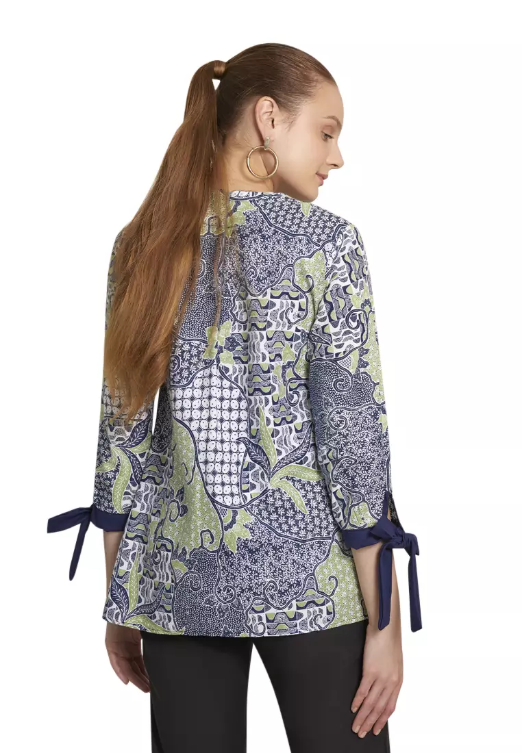 Shakira Blouse Batik Premium Wanita Casual Modern