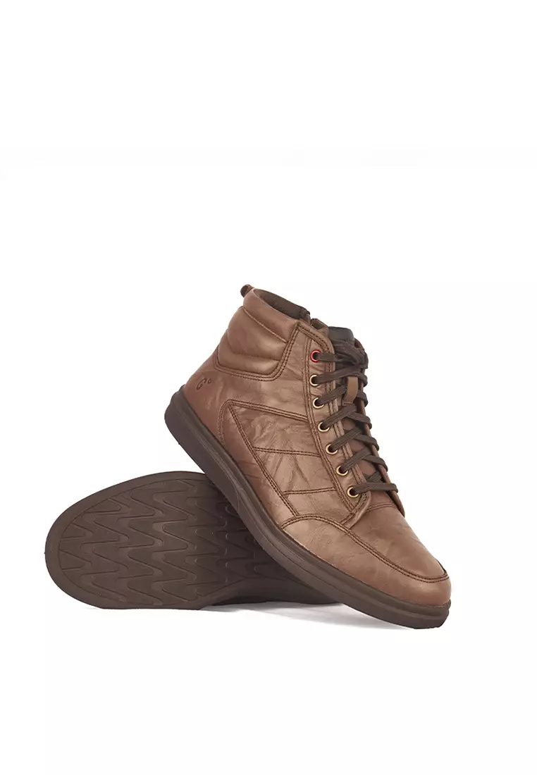 Sepatu Casual Sneakers Pria Gino Mariani Jawara 1 Coklat