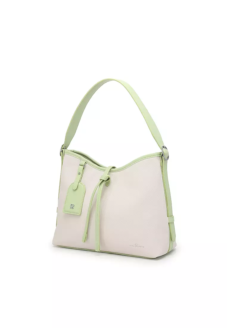 Women's Shoulder Bag / Top Handle Bag - Green