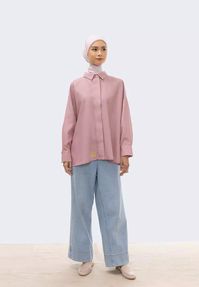 Ria Miranda Dusty Pink Cosima Shirt