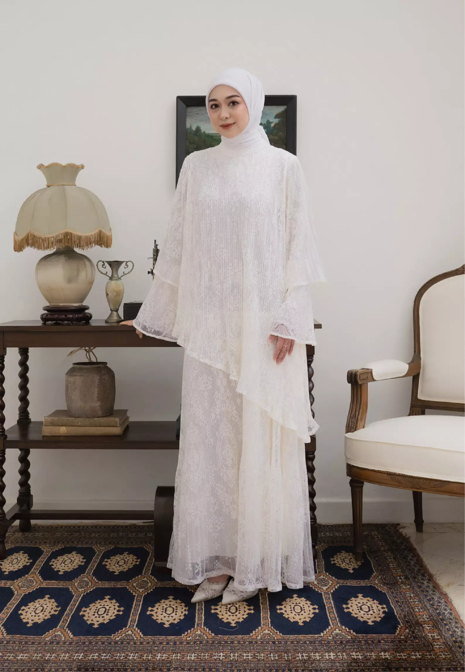 Damara Dress - Ivory
