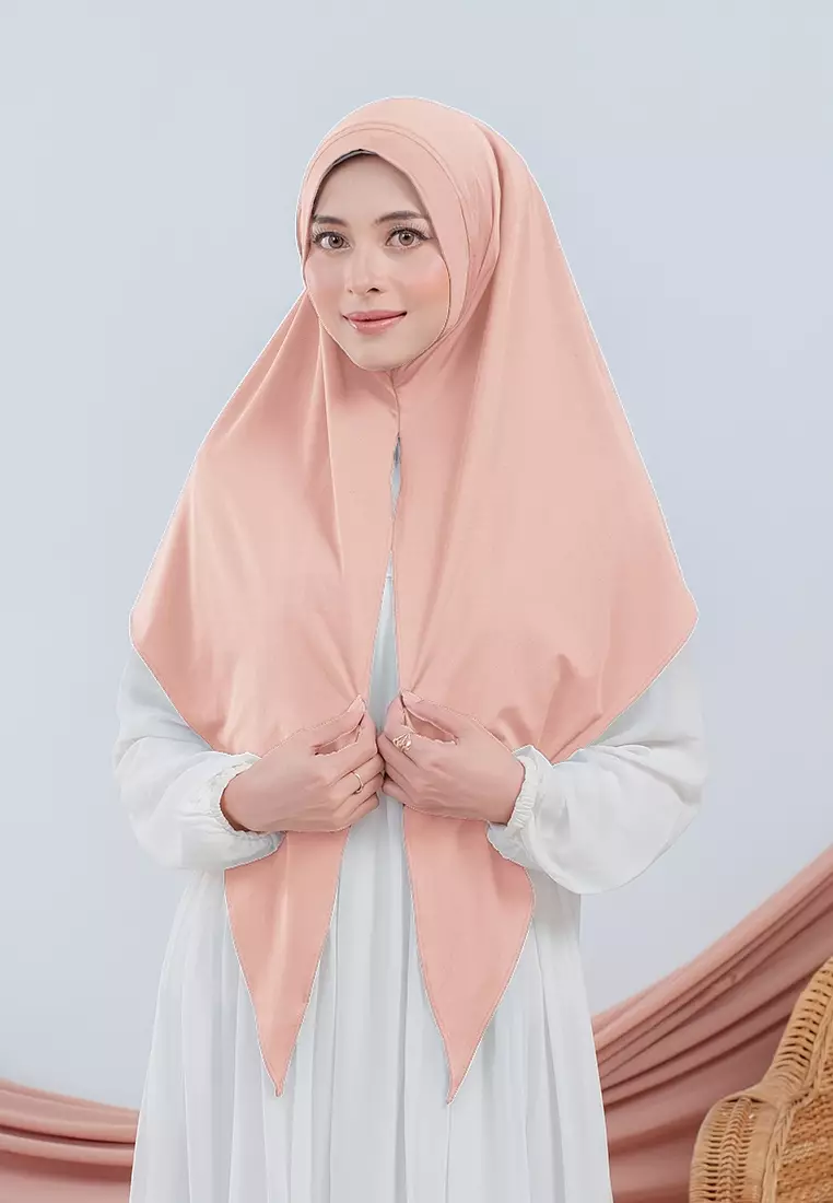 HIJAB INSTAN RANA - PEACH