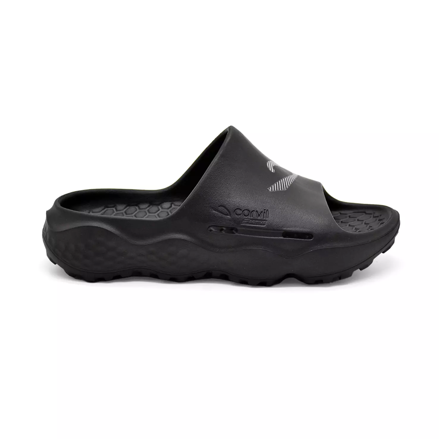 Carvil Sandal Pria Hilex-Pm Dark Brown