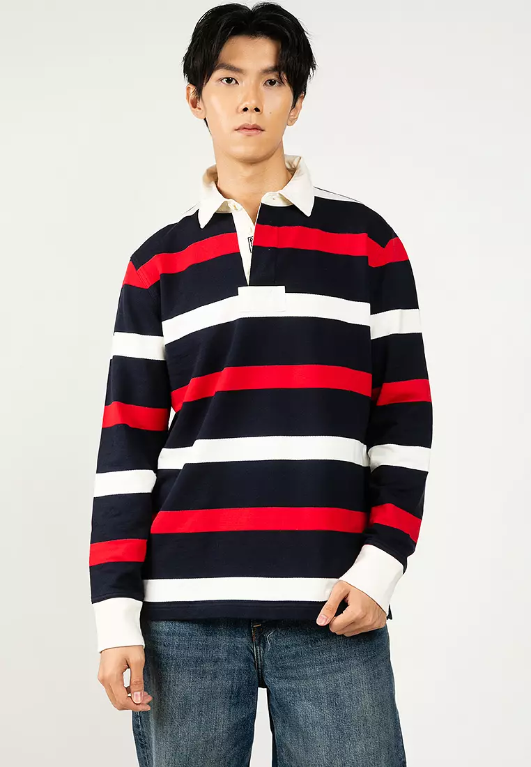 Buy Gant Retro Stripe Heavy Rugger 2026 Online | ZALORA