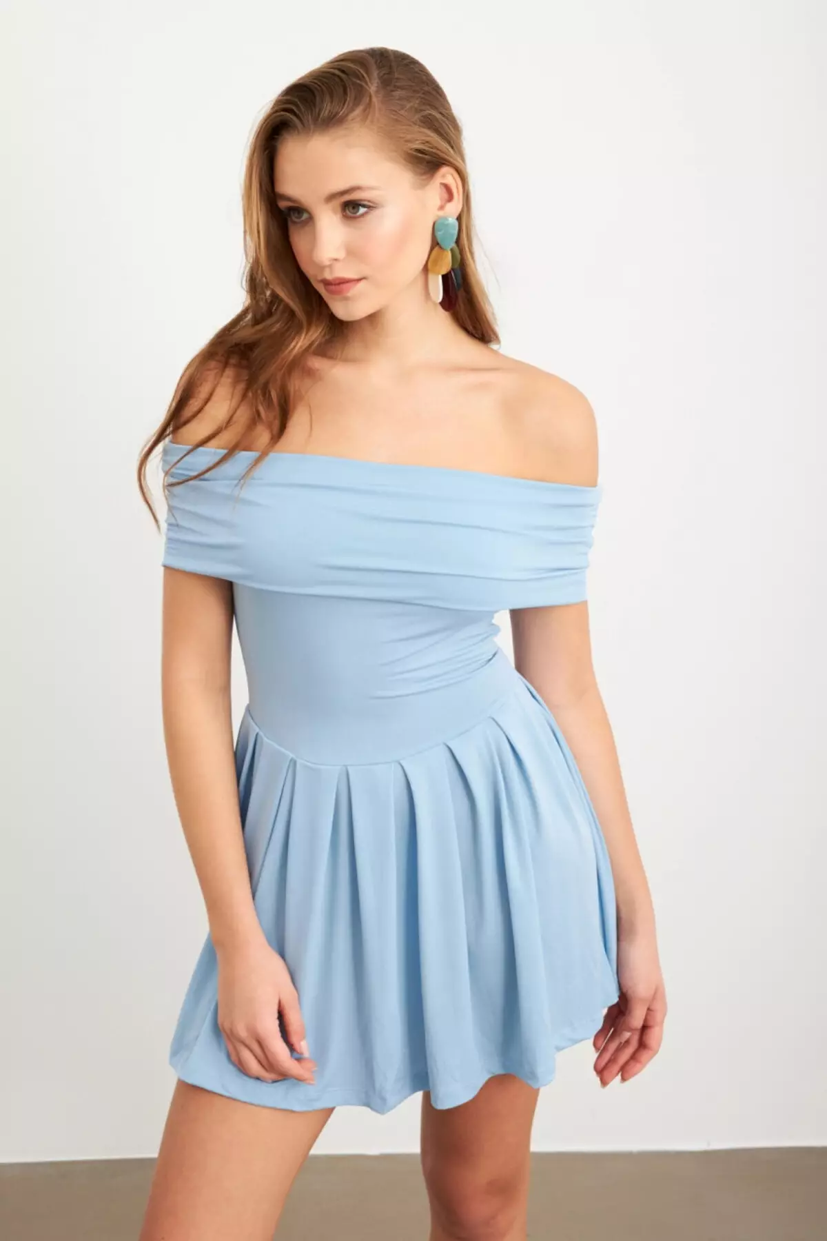 Madonna Collar Mini Dress