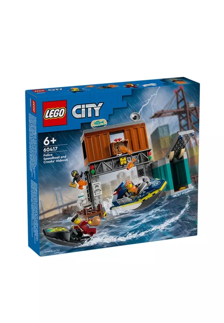 Lego police speed boat clearance
