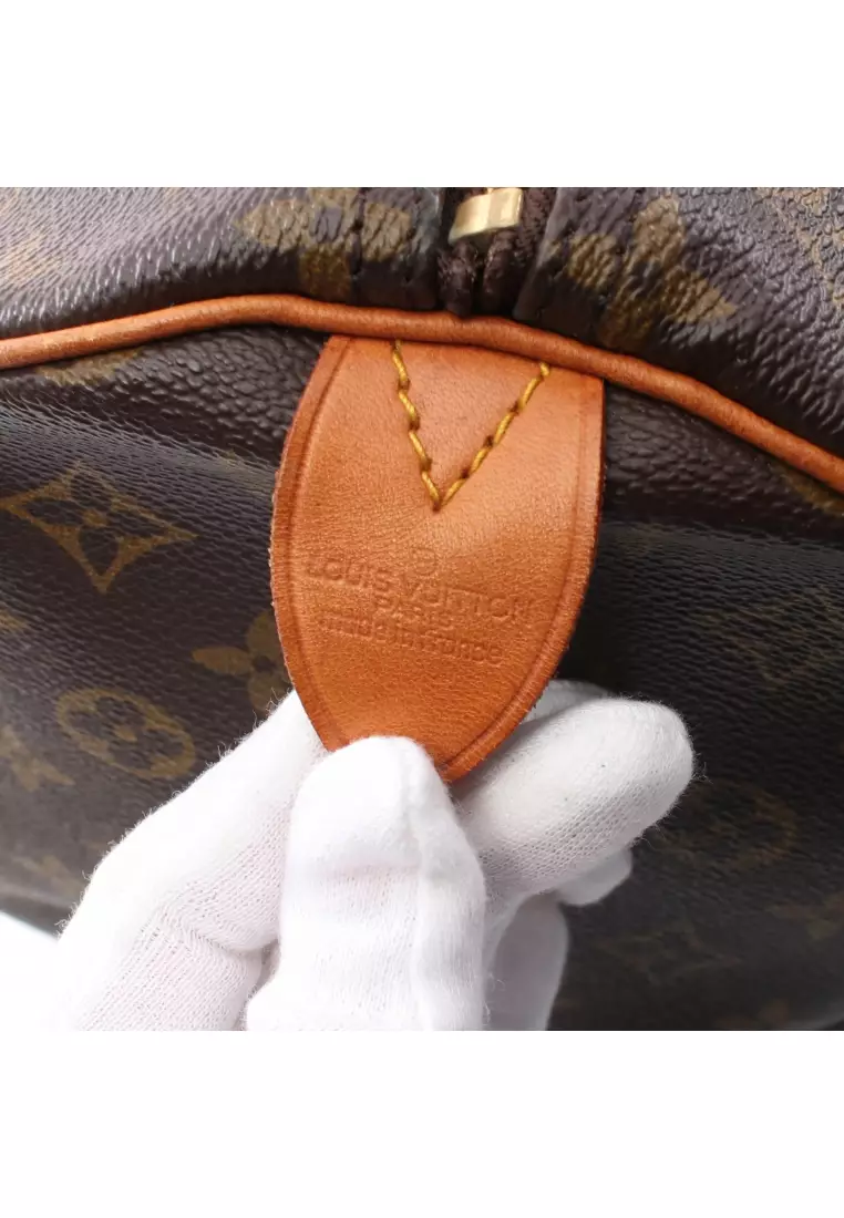 Buy Louis Vuitton Pre-loved LOUIS VUITTON Keepall 60 monogram Boston bag  PVC leather Brown 2023 Online