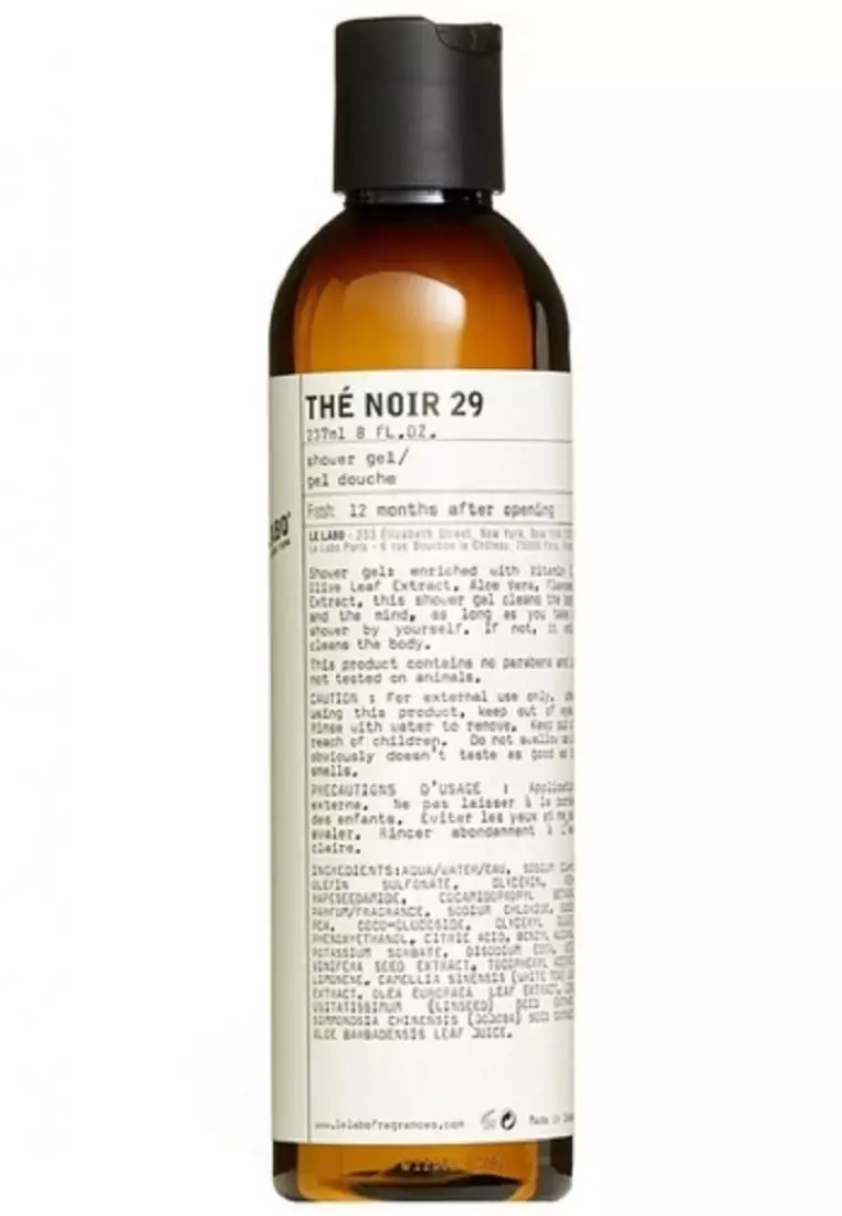 Le Labo LE LABO The Noir 29 Shower Gel 237ml 2026 | Buy Le Labo