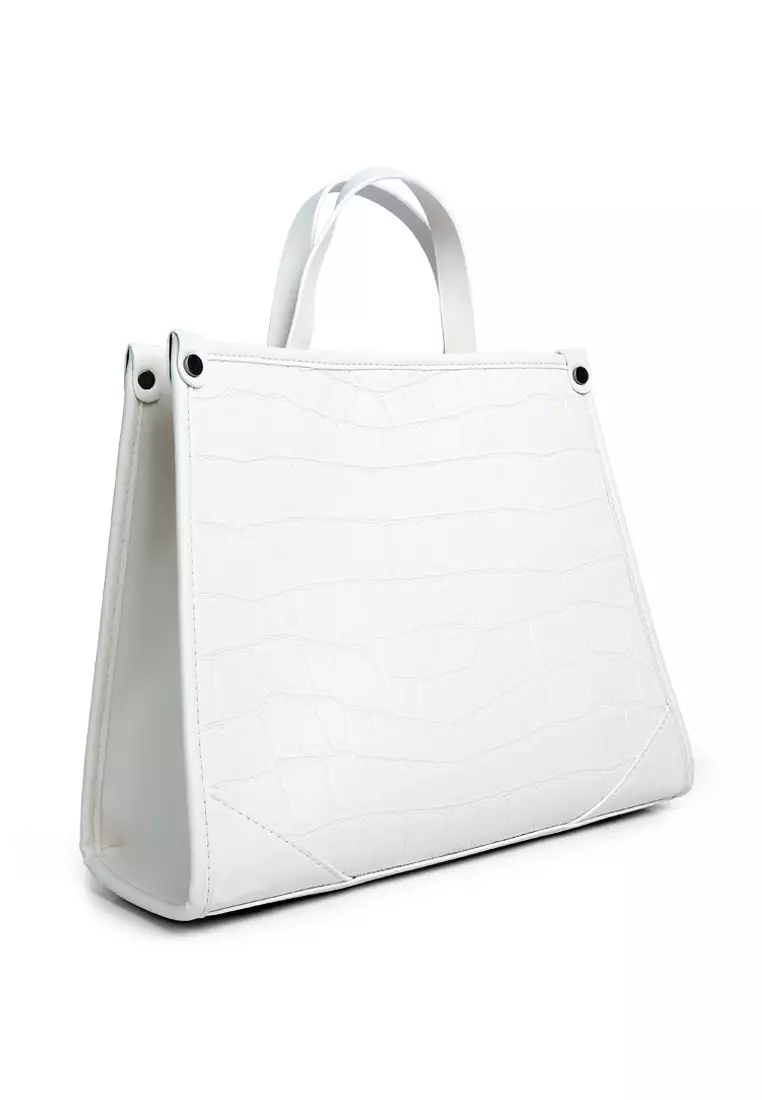 White croco bag new arrivals