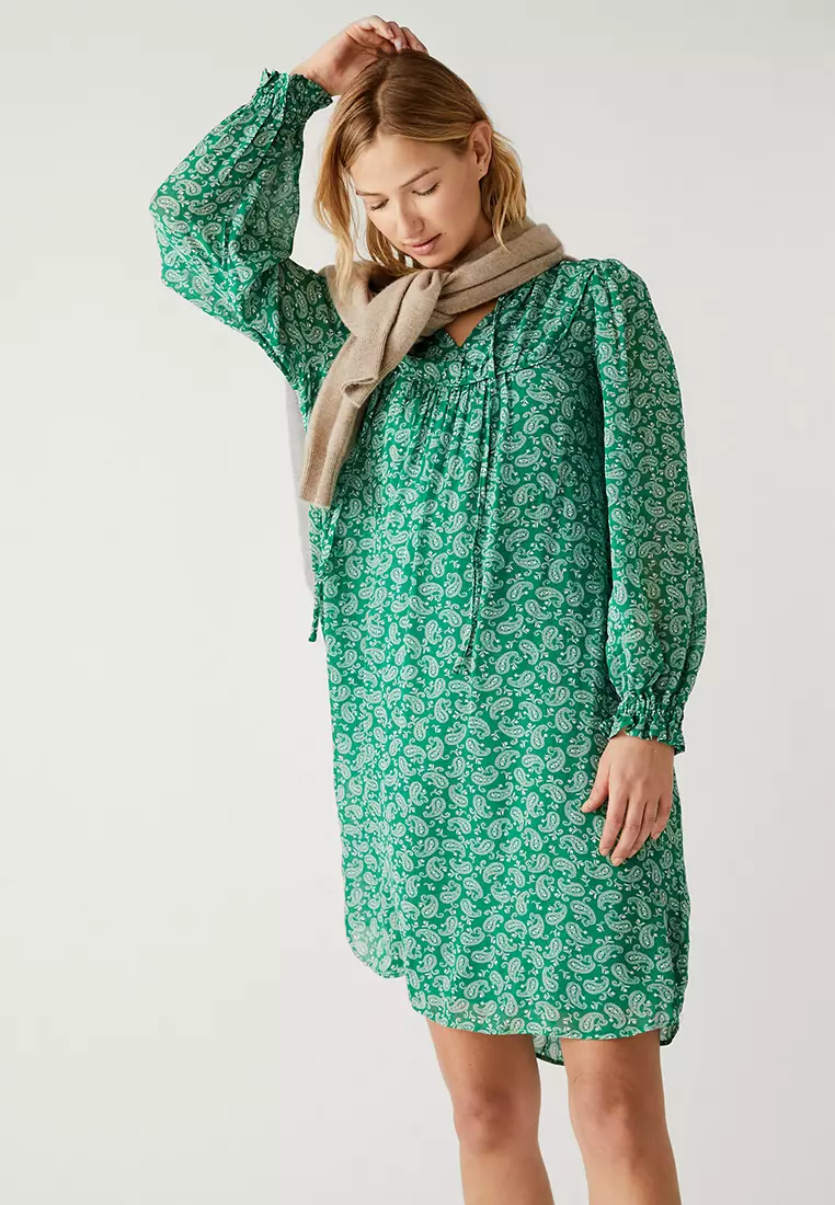 Knee length hotsell smock dress