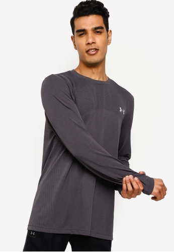 Buy Under Armour Ua Seamless Long Sleeve T Shirt 2021 Online Zalora Singapore