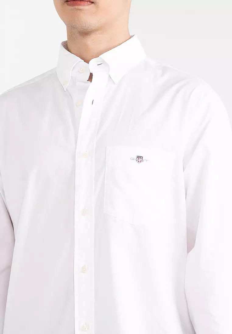 Regular Fit Poplin Long Sleeves Shirt