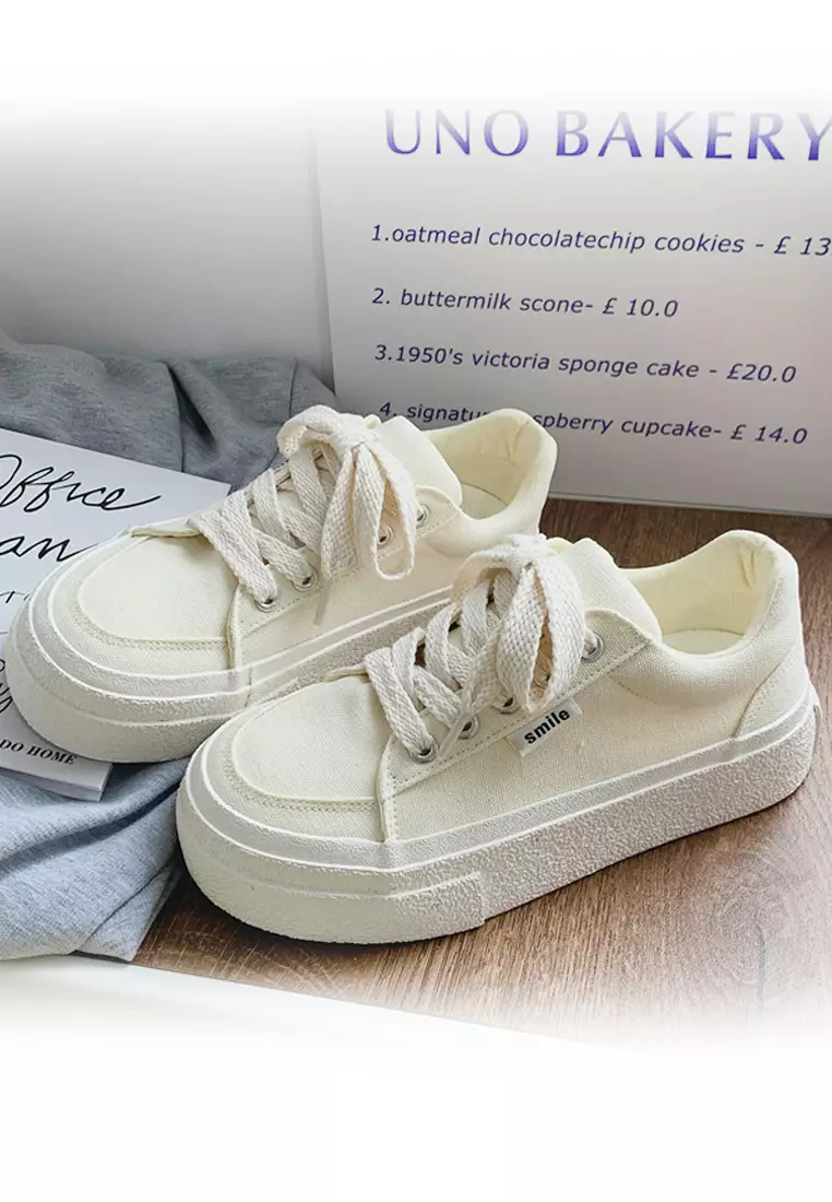 White platform cheap sneakers cheap