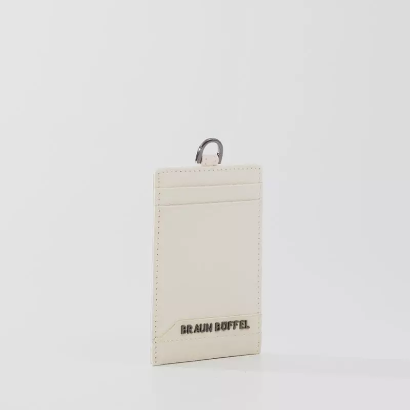 BRAUN BUFFEL DAWN WEAVED LANYARD WITH PASSHOLDER