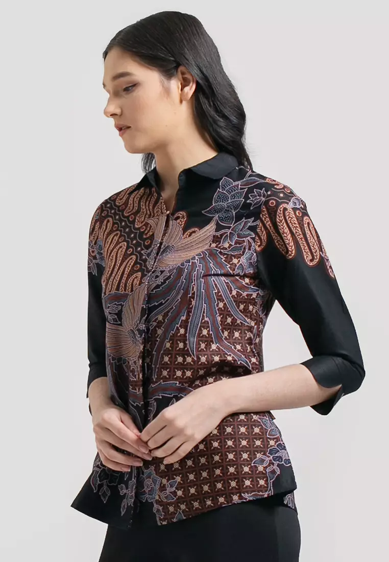 My Aksa Batik Wanita Blouse Isabelle Issac