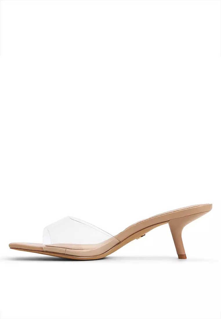 Enchanting Mule Kitten Heels