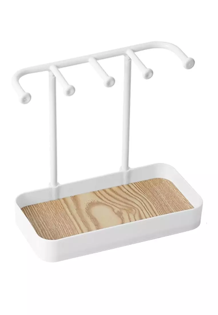 White discount jewelry stand