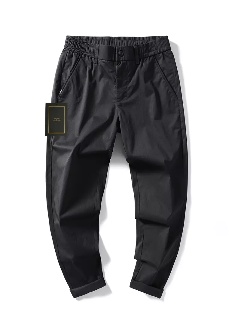 Ice Silk Feeling Cropped Pants AY-L808