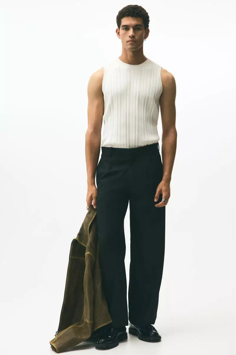 Slim Fit Ribbed vest top