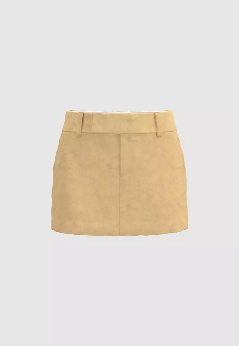 Straight Mini Skirts