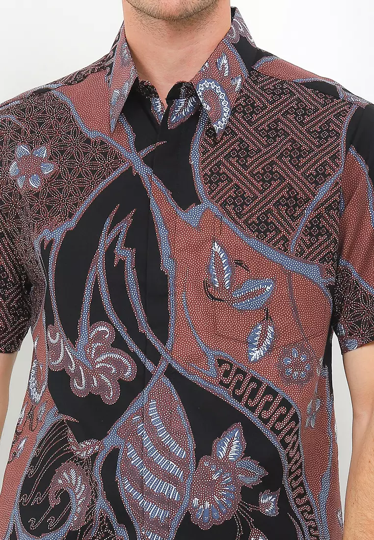 Hem Body Batik Fit Sawat Nitik Sewu