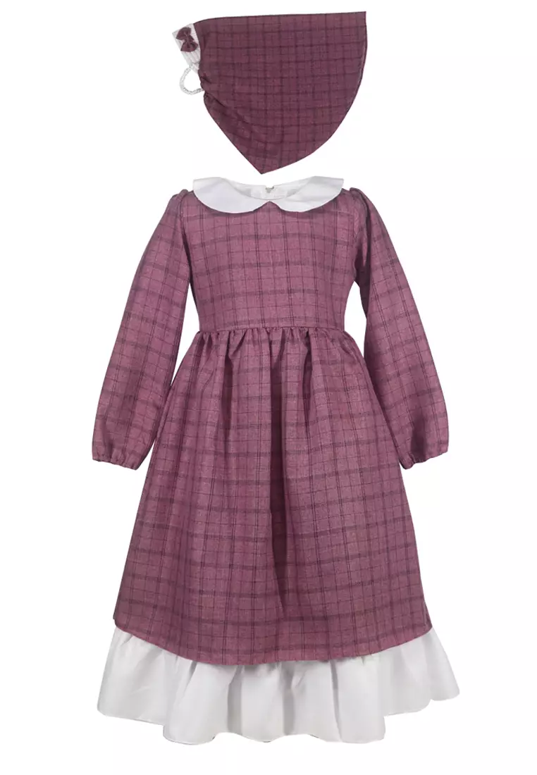 Two Mix Gamis Anak Perempuan Bahan Katun - Baju Anak Muslim Perempuan Usia 1-12 Tahun 4272