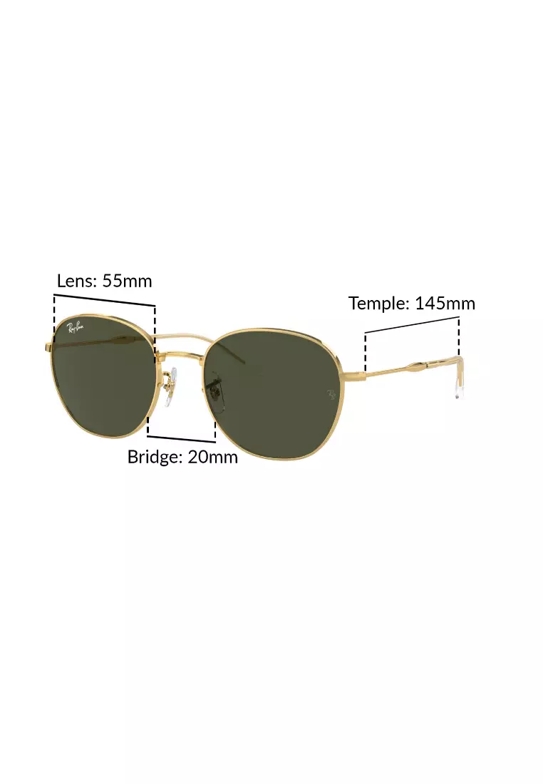 55mm online sunglasses size