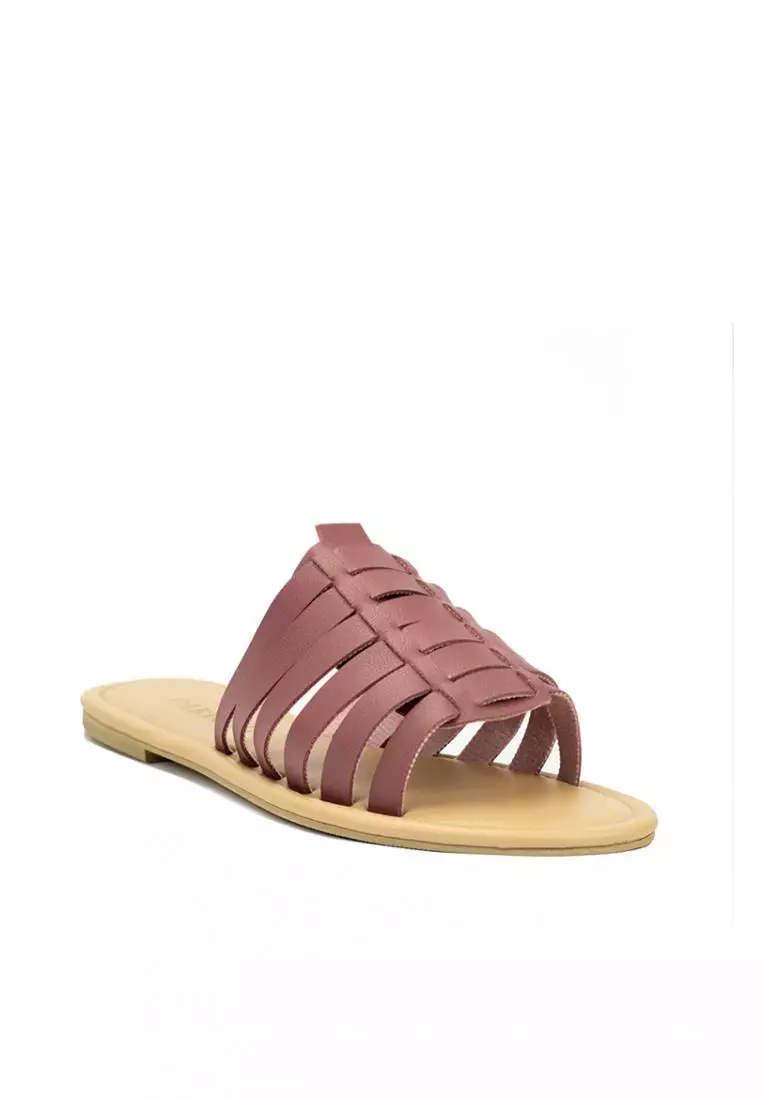 Discount on Cardam's Lifestyle  shoes - SKU: Ecla Lne 00020 Pink Flat Sandals