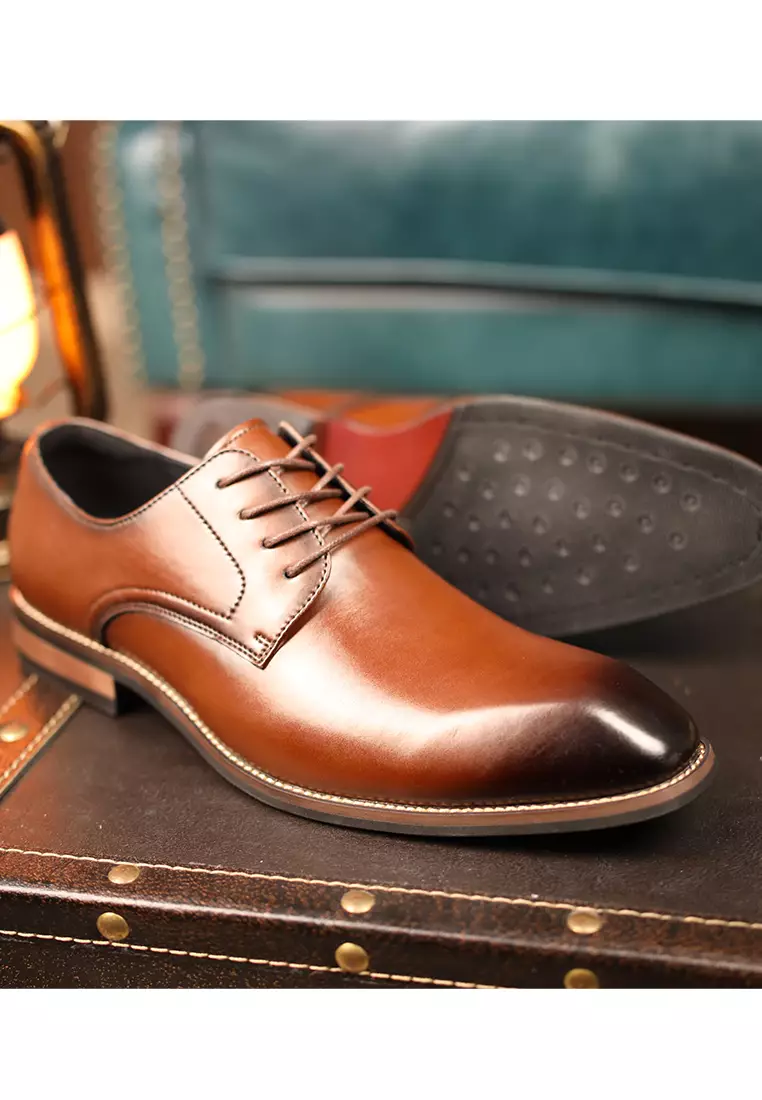 Business Leather Derby Shoes MK5018-2