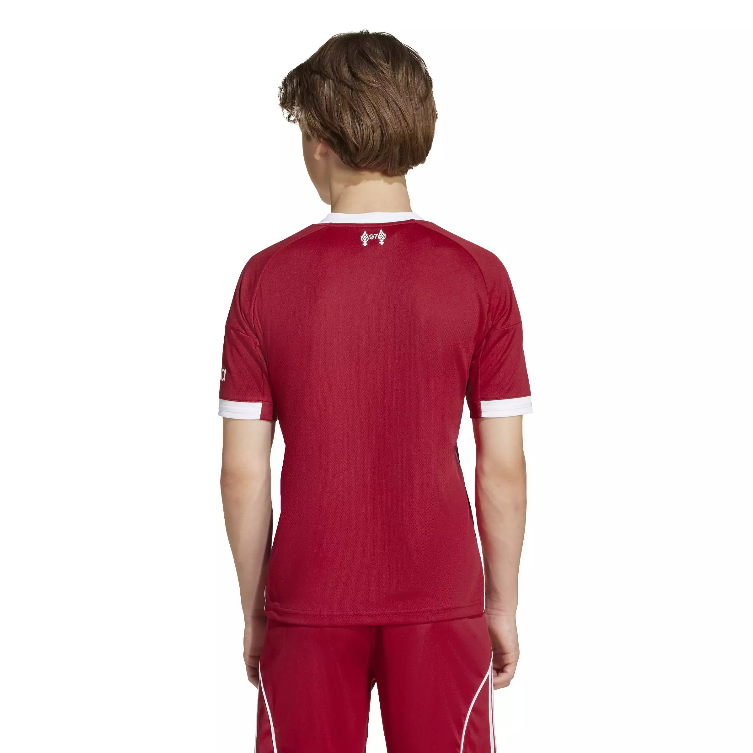 ADIDAS Liverpool FC 25/26 Home Jersey Kids JV6436 - Jersey Anak (Merah)