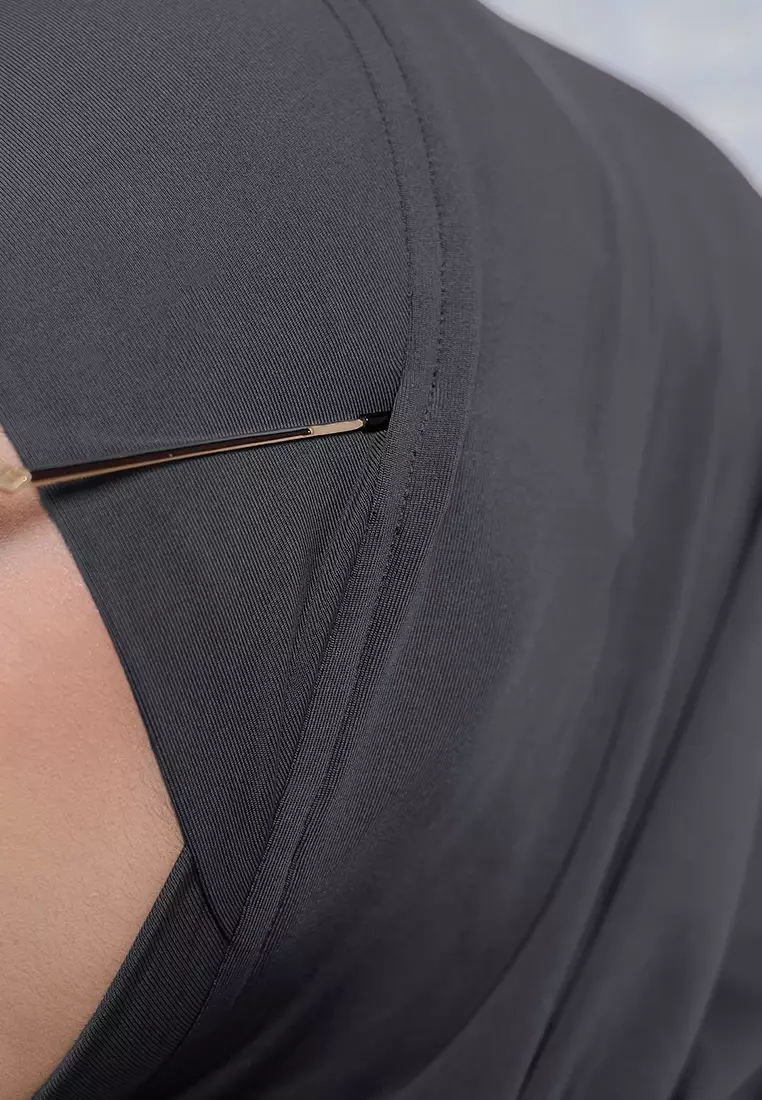 HIJAB INSTAN LUNA - DARK GREY