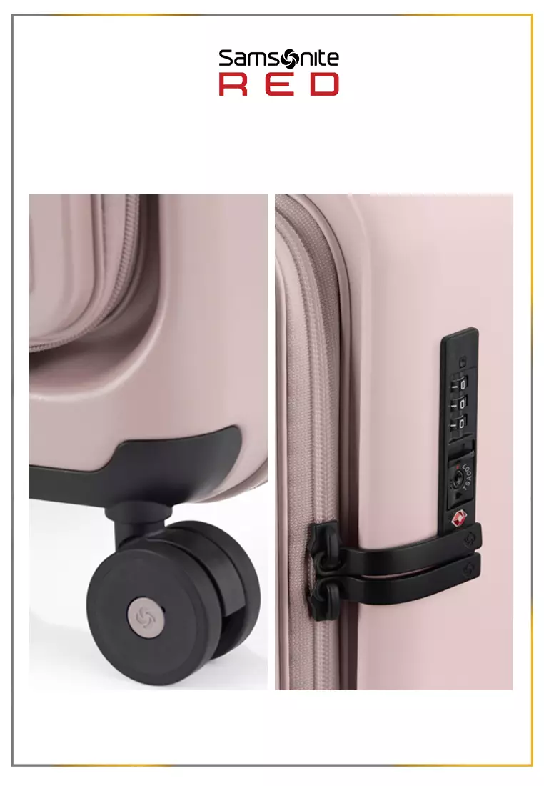 Samsonite Red Label Koper Hardcase Toiis M Medium 24 inch - Petal Pink