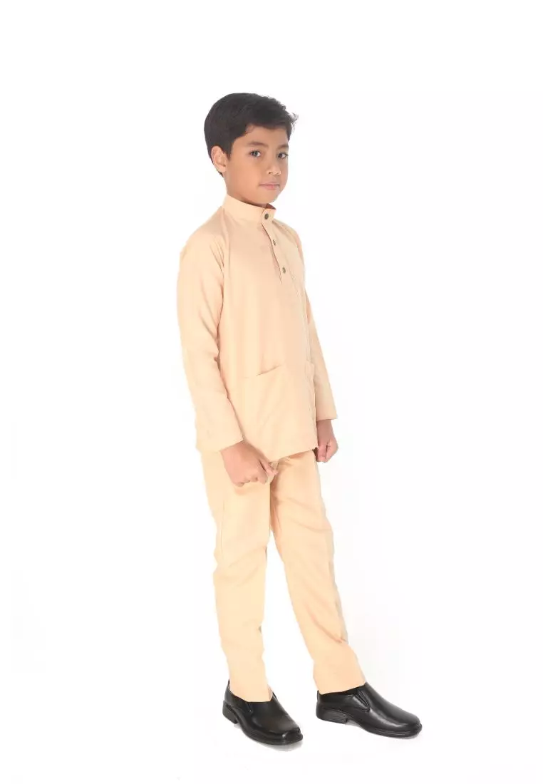 Baju Melayu Moden Cekak Musang for Kids