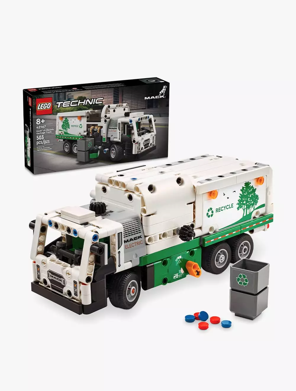 LEGO® Technic Mack® LR Electric Garbage Truck - 42167