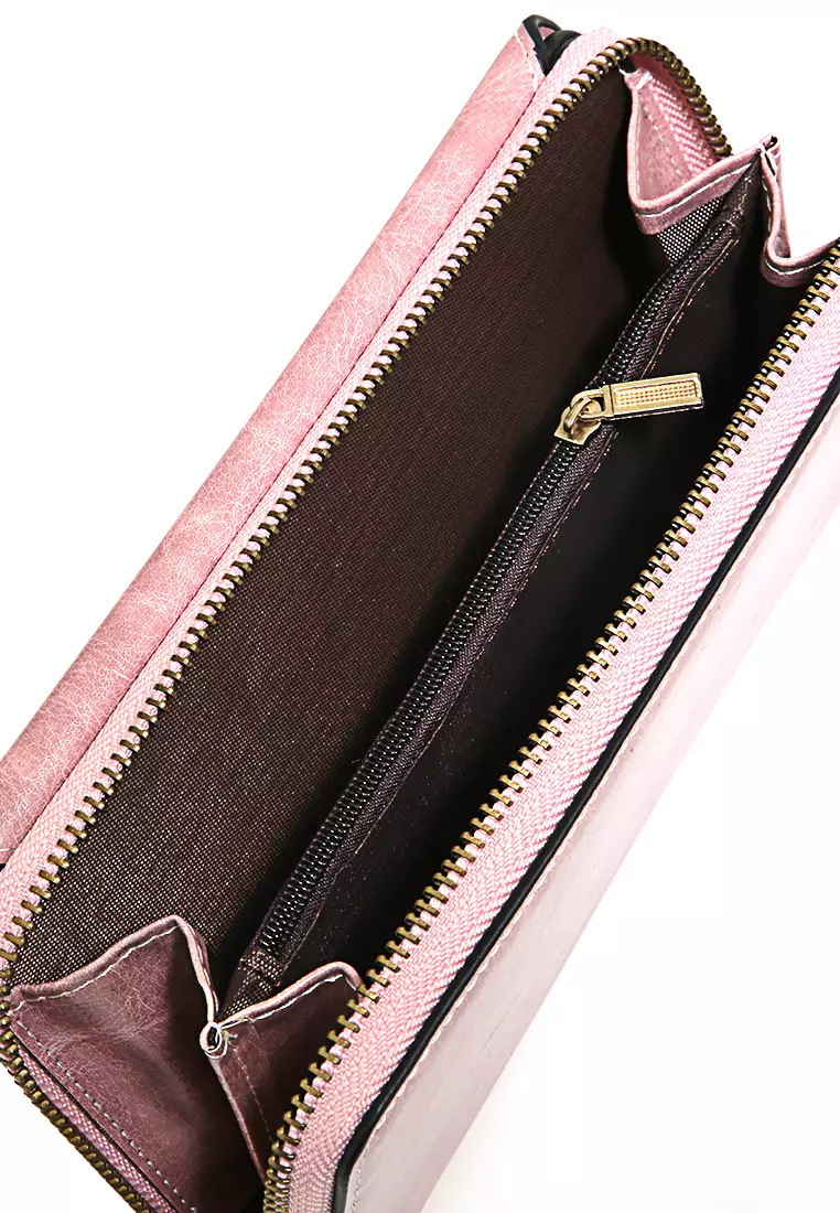 Dompet Pria Wanita Model Panjang Long Wallet Many Slot Material Leather ORIGINAL