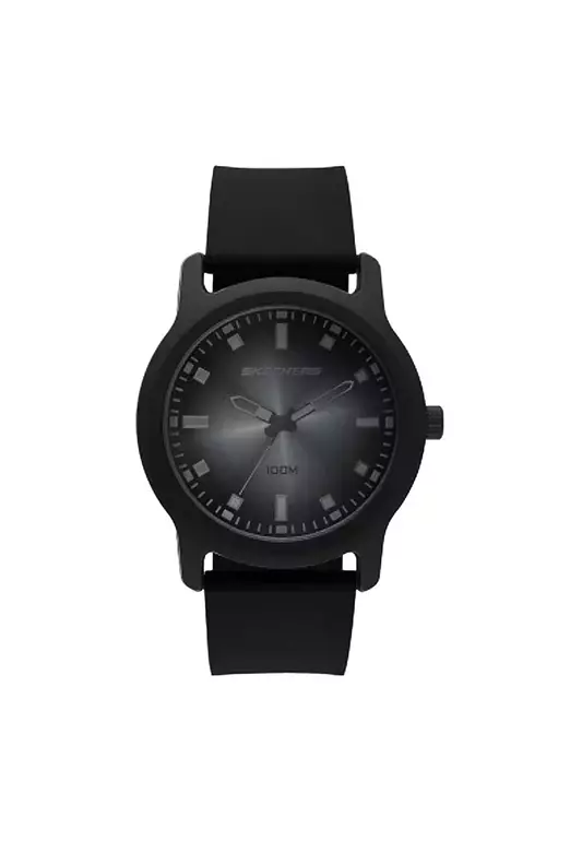 Ostrom Black Silicone Strap Analog Watch SKC-SR5218