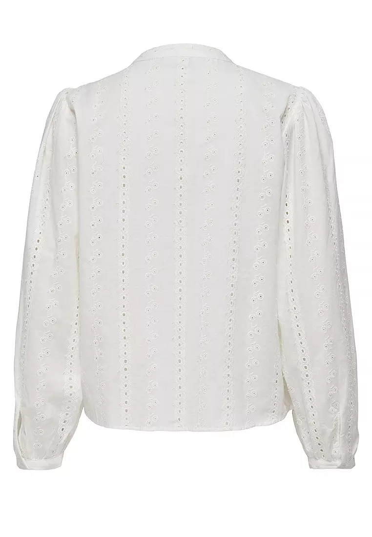 Amie L/S Embroidery Shirt