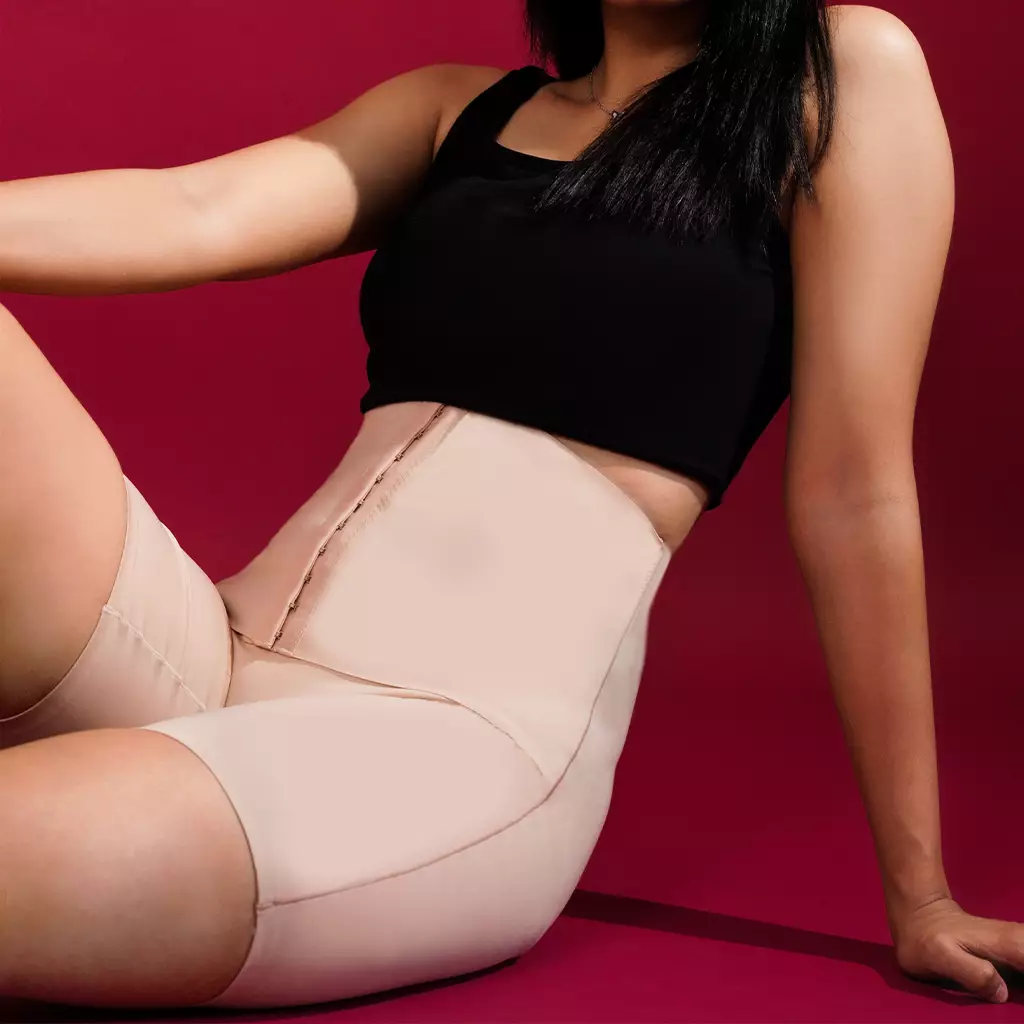 YOUHAVE Korset Celana Wanita Seamless Bahan Premium Ant-waist Boyshort Celana Korset Nyaman & Elastis Slimming Shaper Pants Bodyshaper Pelangsing 500087