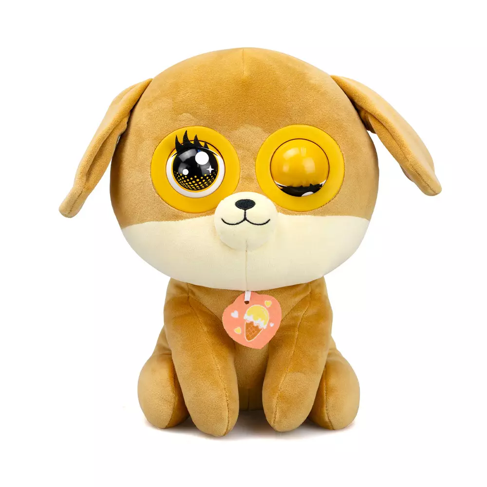 SILVERLIT WINKSIES BONEKA PLUSH CARAMEL PUPPY - COKELAT