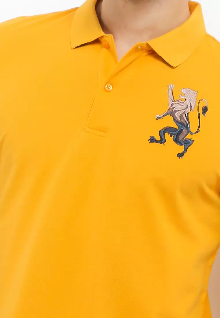 Men's 3D Lion Polo