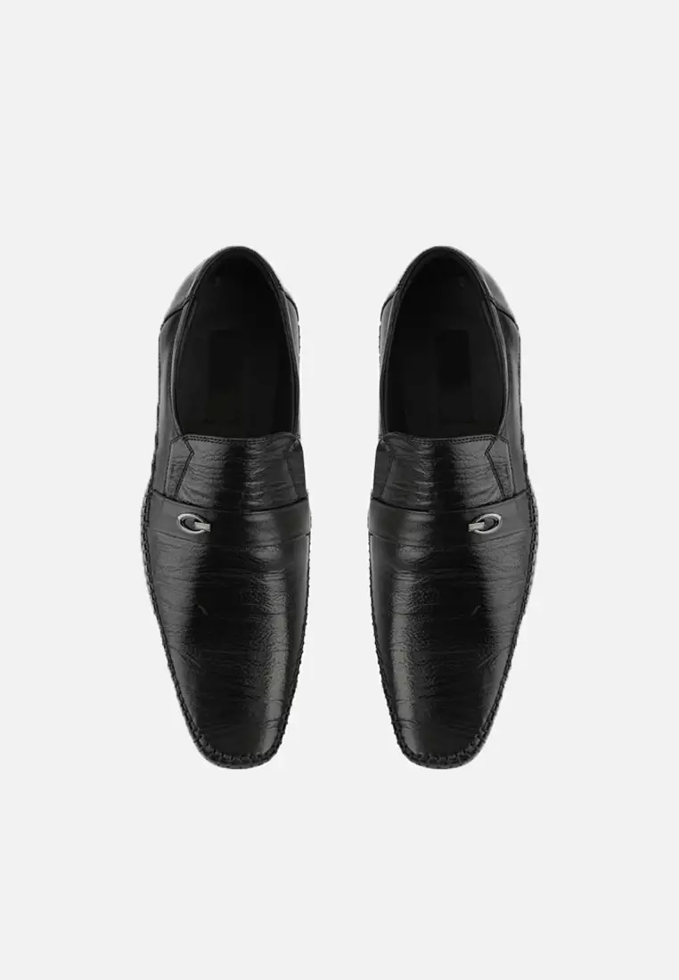 Albert Men Formal Shoes Slip On with Metal Buckle