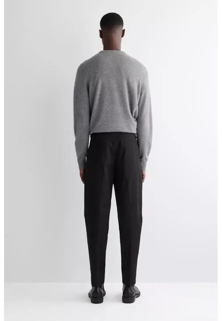 COTTON REGULAR-FIT STRAIGHT-LEG CHINOS