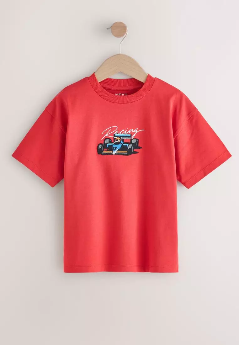 Relaxed Fit Short Sleeve Graphic T-Shirt