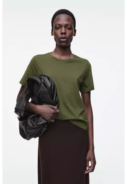 CREW-NECK COTTON T-SHIRT