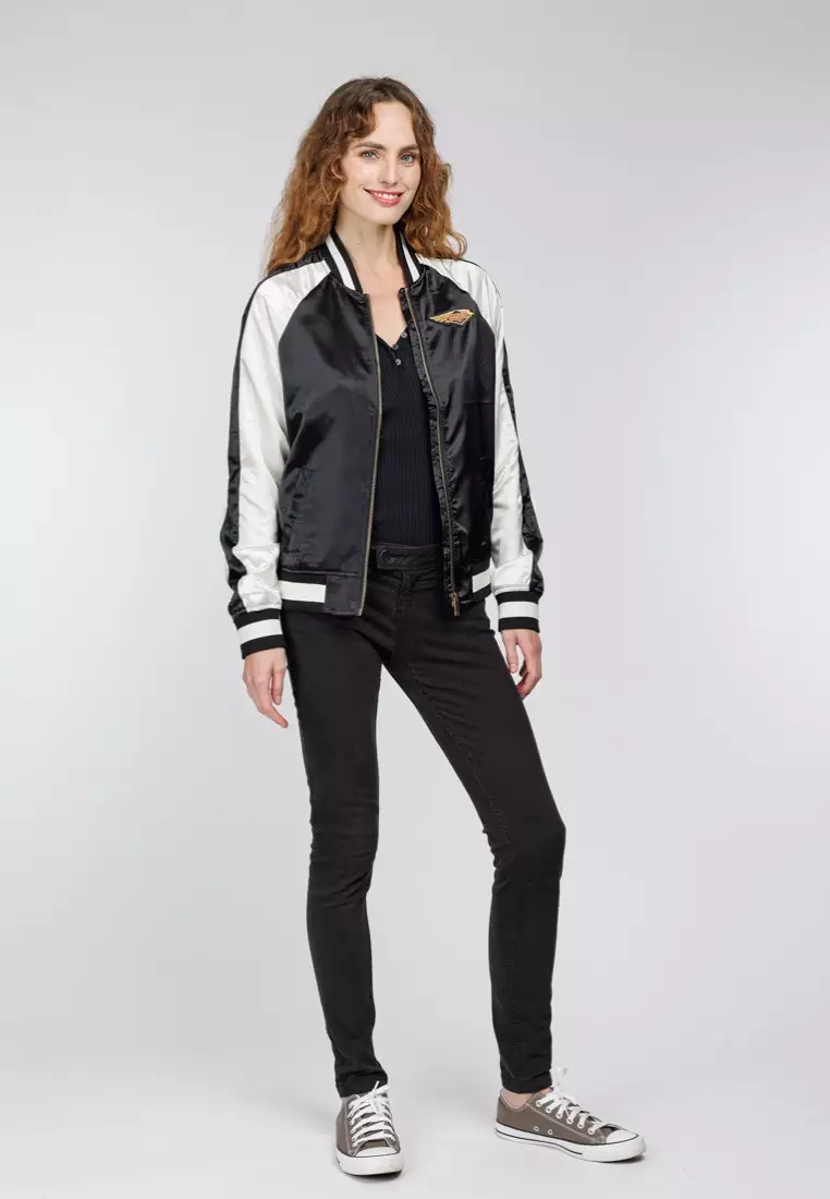 Harley davidson shop womens bomber jacket