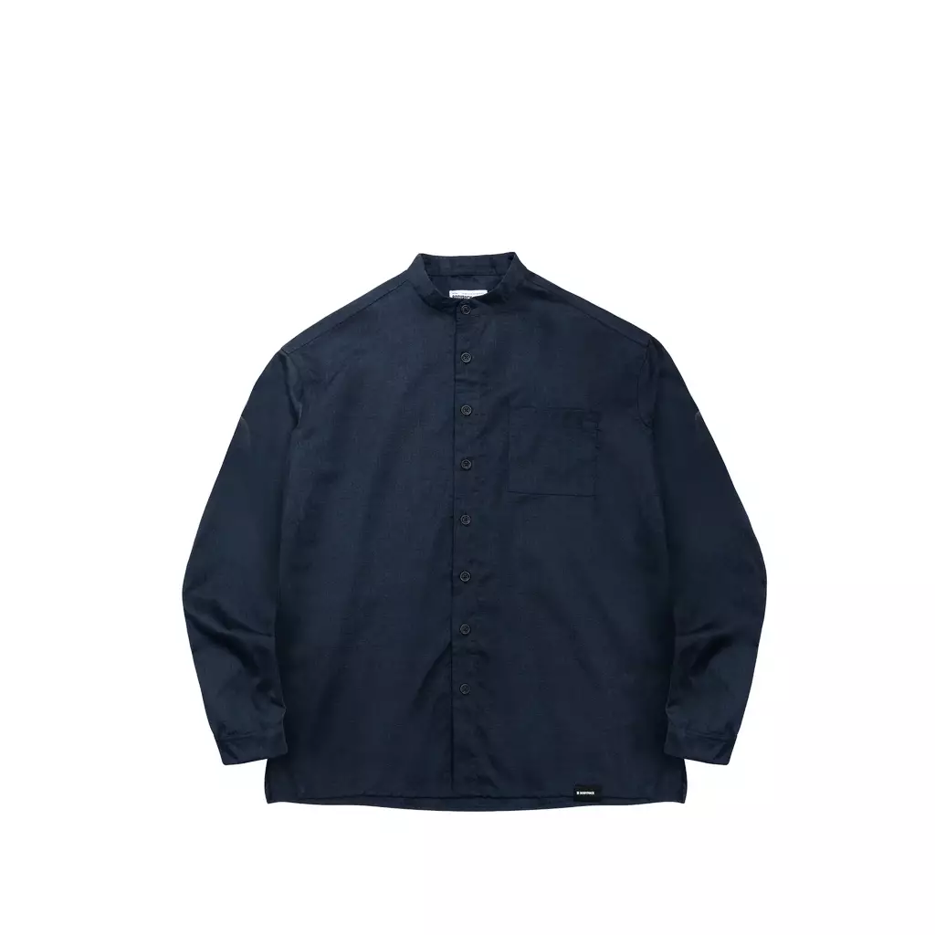 Bodypack Kremlin Long Sleeves Oversized Shirt - Navy