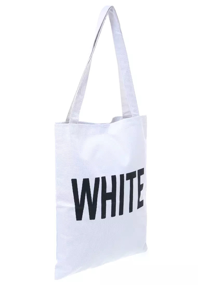 Sharly Tote Bag Woman Design Casual Quality Premium - White